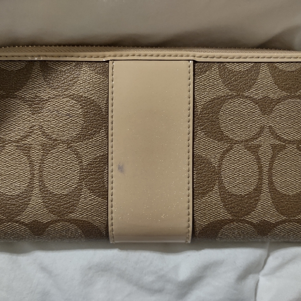 Coach Coated Canvas Wallet - Picture 2 of 3